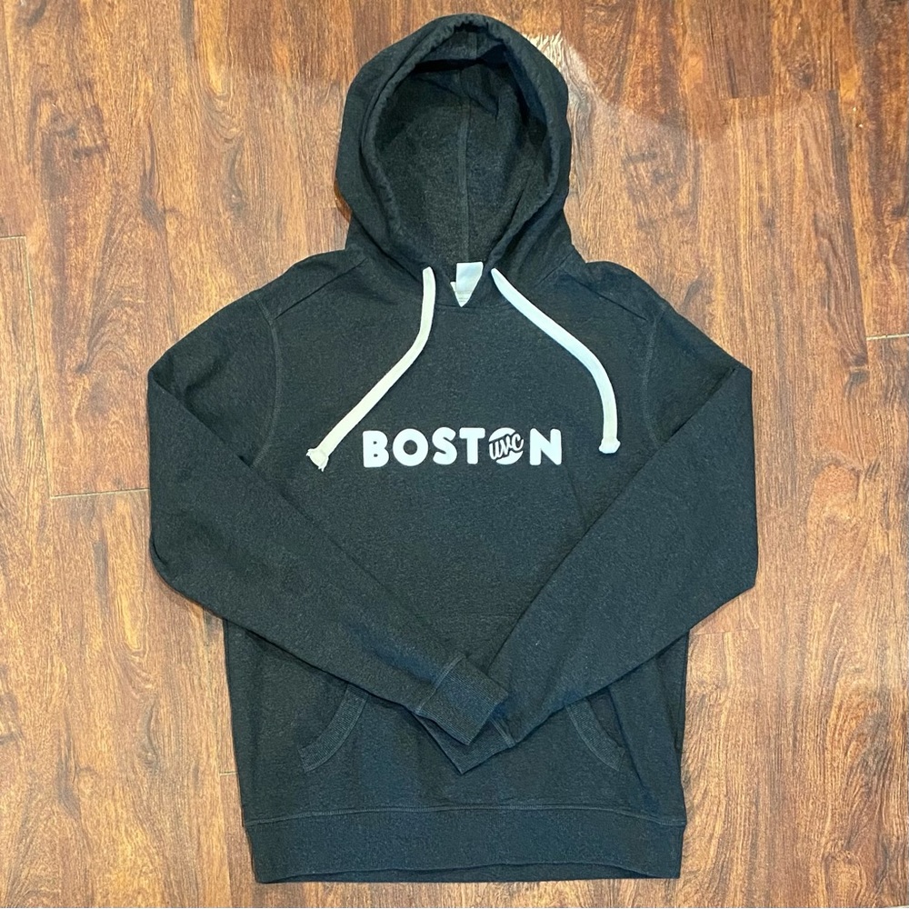 Black Graphic Boston United Volleyball Club UVC Hoodie